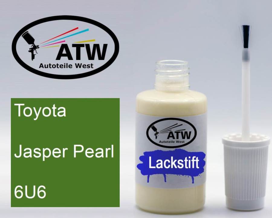 Toyota, Jasper Pearl, 6U6: 20ml Lackstift, von ATW Autoteile West.